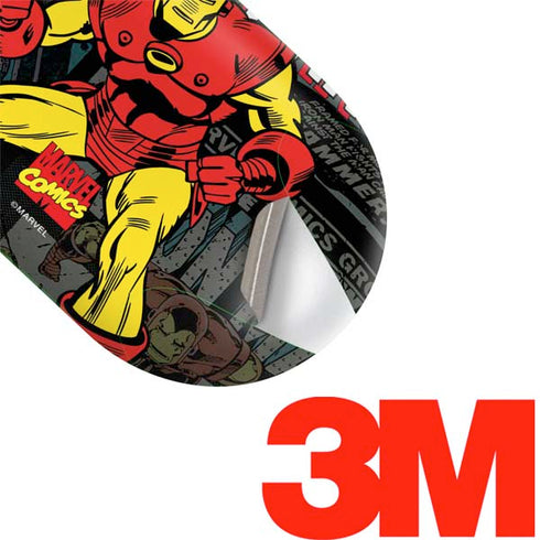 Marvel Classic Comics Iron Man Action Vintage Galaxy Buds Plus Skin