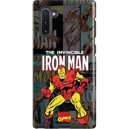 Marvel Classic Comics Iron Man Action Vintage Galaxy Cases