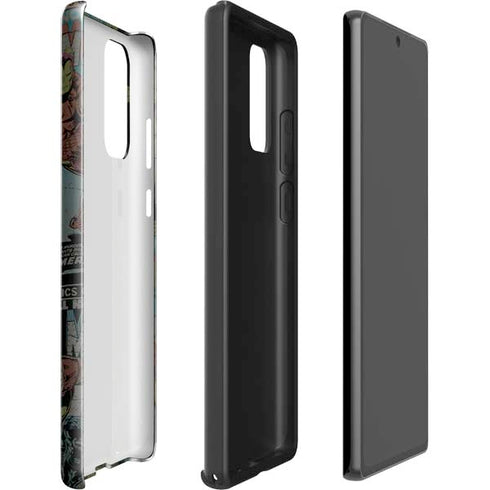 Marvel Classic Comics Iron Man Action Vintage Galaxy Note20 5G Pro Case