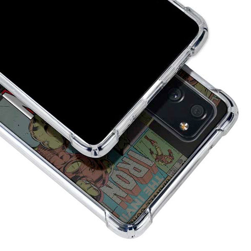 Marvel Classic Comics Iron Man Action Vintage Galaxy S20 FE Clear Case