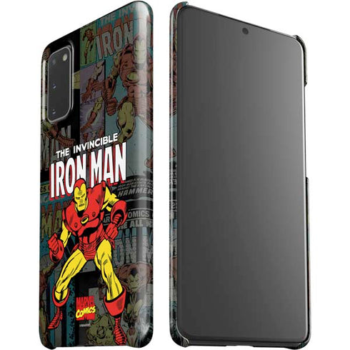 Marvel Classic Comics Iron Man Action Vintage Galaxy S20 Lite Case