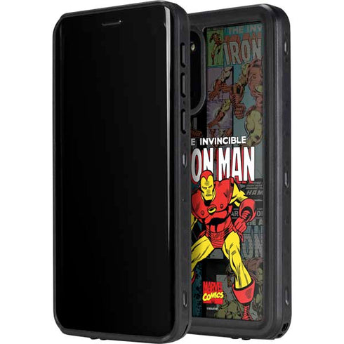 Marvel Classic Comics Iron Man Action Vintage Galaxy S20 Plus Waterproof Case