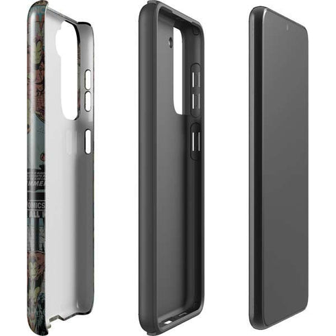 Marvel Classic Comics Iron Man Action Vintage Galaxy S21 Plus 5G Pro Case