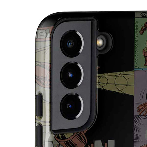 Marvel Classic Comics Iron Man Action Vintage Galaxy S22 Plus Pro Case