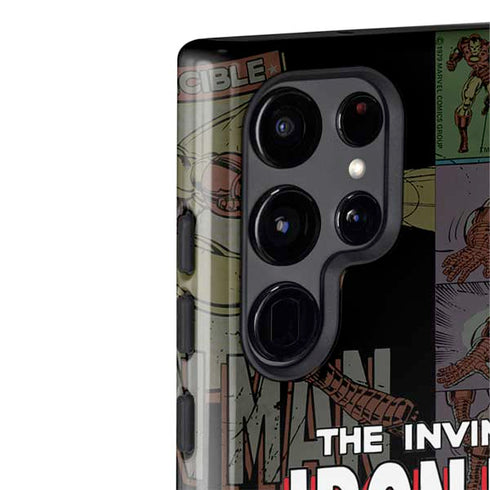 Marvel Classic Comics Iron Man Action Vintage Galaxy S22 Ultra Pro Case