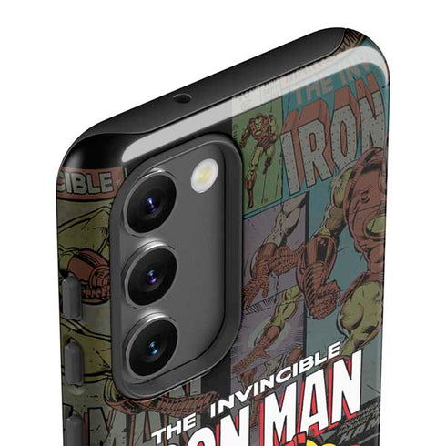 Marvel Classic Comics Iron Man Action Vintage Galaxy S23 Pro Case