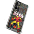 Marvel Classic Comics Iron Man Action Vintage Galaxy S24 FE Clear Case