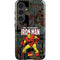 Marvel Classic Comics Iron Man Action Vintage Galaxy S24 Impact Case