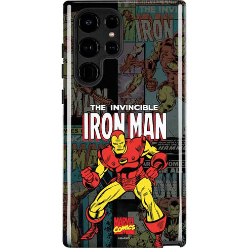 Marvel Classic Comics Iron Man Action Vintage Galaxy Cases