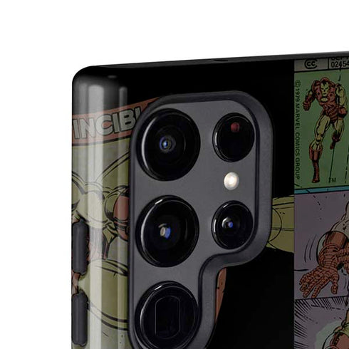 Marvel Classic Comics Iron Man Action Vintage Galaxy S24 Ultra Impact Case