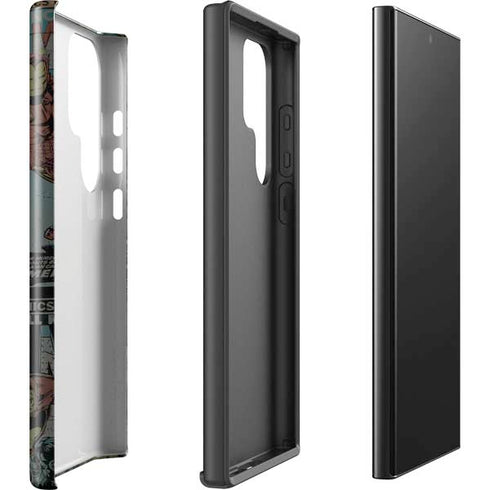 Marvel Classic Comics Iron Man Action Vintage Galaxy S24 Ultra Impact Case