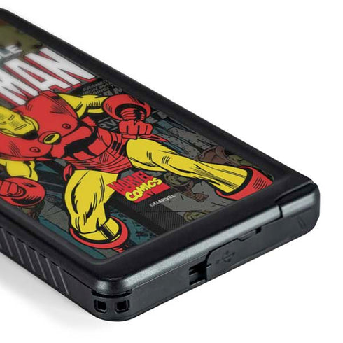 Marvel Classic Comics Iron Man Action Vintage Galaxy S24 Ultra Waterproof Case