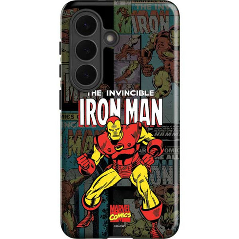 Marvel Classic Comics Iron Man Action Vintage Galaxy S26 Impact Case
