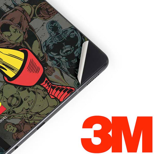 Marvel Classic Comics Iron Man Action Vintage Samsung Galaxy Tab Skin