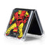 Marvel Classic Comics Iron Man Action Vintage Galaxy Z Flip5 5G Clear Case