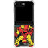 Marvel Classic Comics Iron Man Action Vintage Galaxy Z Flip6 Clear Case