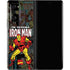 Marvel Classic Comics Iron Man Action Vintage Galaxy Z Fold2 5G Skin