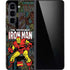 Marvel Classic Comics Iron Man Action Vintage Galaxy Z Fold5 5G Skin