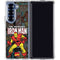 Marvel Classic Comics Iron Man Action Vintage Galaxy Z Fold6 Clear Case
