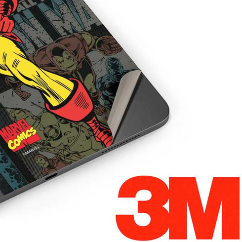 Marvel Classic Comics Iron Man Action Vintage Apple iPad Pro Skin