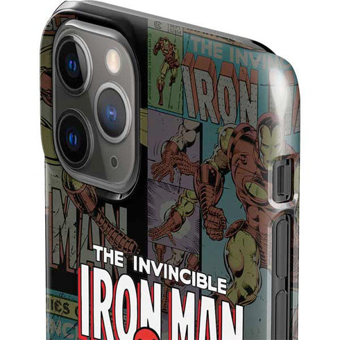Marvel Classic Comics Iron Man Action Vintage iPhone 11 Pro Lite Case