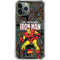 Marvel Classic Comics Iron Man Action Vintage iPhone 11 Pro Max Clear Case