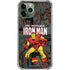 Marvel Classic Comics Iron Man Action Vintage iPhone 11 Pro Max Clear Case