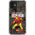 Marvel Classic Comics Iron Man Action Vintage iPhone 12 Clear Case