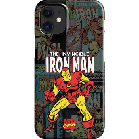 Marvel Classic Comics Iron Man Action Vintage iPhone 12 Mini Lite Case