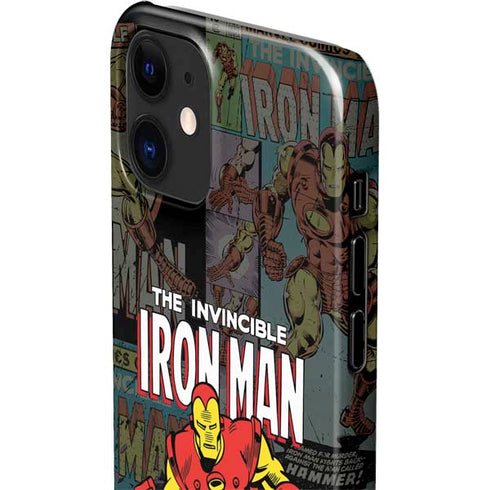 Marvel Classic Comics Iron Man Action Vintage iPhone 12 Mini Lite Case