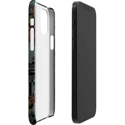 Marvel Classic Comics Iron Man Action Vintage iPhone 12 Mini Lite Case