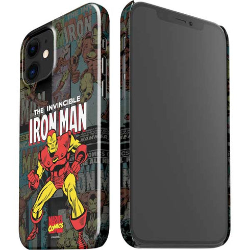 Marvel Classic Comics Iron Man Action Vintage iPhone 12 Mini Lite Case
