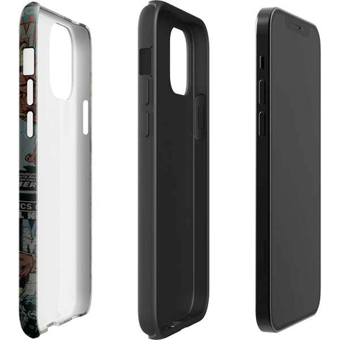 Marvel Classic Comics Iron Man Action Vintage iPhone 12 Pro Impact Case