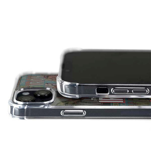 Marvel Classic Comics Iron Man Action Vintage iPhone 13 MagSafe Case