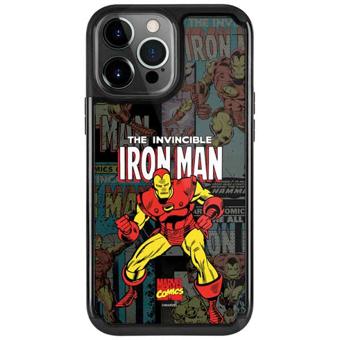 Marvel Classic Comics Iron Man Action Vintage iPhone Cases