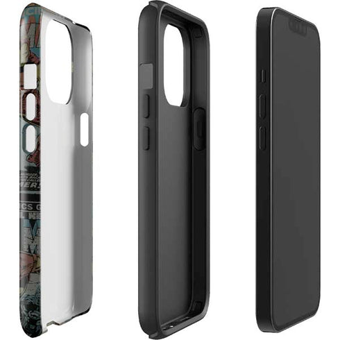 Marvel Classic Comics Iron Man Action Vintage iPhone 13 Pro Max Impact Case