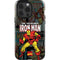 Marvel Classic Comics Iron Man Action Vintage iPhone 14 Pro Impact Case