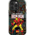 Marvel Classic Comics Iron Man Action Vintage iPhone 14 Pro Impact Case