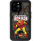 Marvel Classic Comics Iron Man Action Vintage iPhone 14 Pro Max Waterproof Case