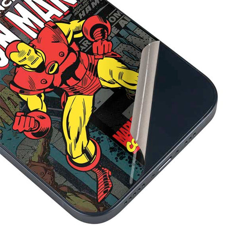Marvel Classic Comics Iron Man Action Vintage iPhone Skins