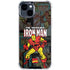 Marvel Classic Comics Iron Man Action Vintage iPhone 15 Plus Clear Case
