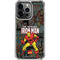 Marvel Classic Comics Iron Man Action Vintage iPhone 15 Pro Clear Case