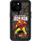 Marvel Classic Comics Iron Man Action Vintage iPhone 15 Waterproof Case