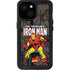 Marvel Classic Comics Iron Man Action Vintage iPhone 15 Waterproof Case