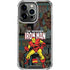 Marvel Classic Comics Iron Man Action Vintage iPhone 16 Pro Clear Case