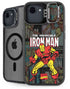 Marvel Classic Comics Iron Man Action Vintage iPhone 16e Kickstand Case