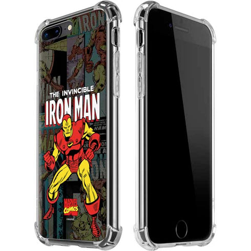 Marvel Classic Comics Iron Man Action Vintage iPhone Cases