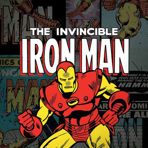 Marvel Classic Comics Iron Man Action Vintage iPhone X Skin
