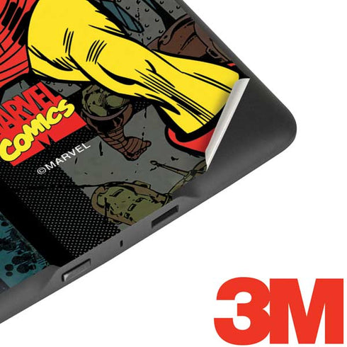 Marvel Classic Comics Iron Man Action Vintage Amazon Kindle Skin