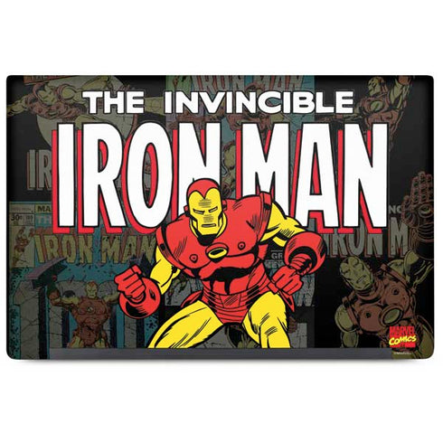 Marvel Classic Comics Iron Man Action Vintage Dell Latitude Skin